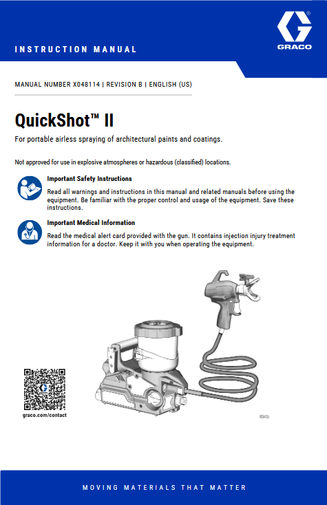 Ultra Quickshot II Airless Sprayer